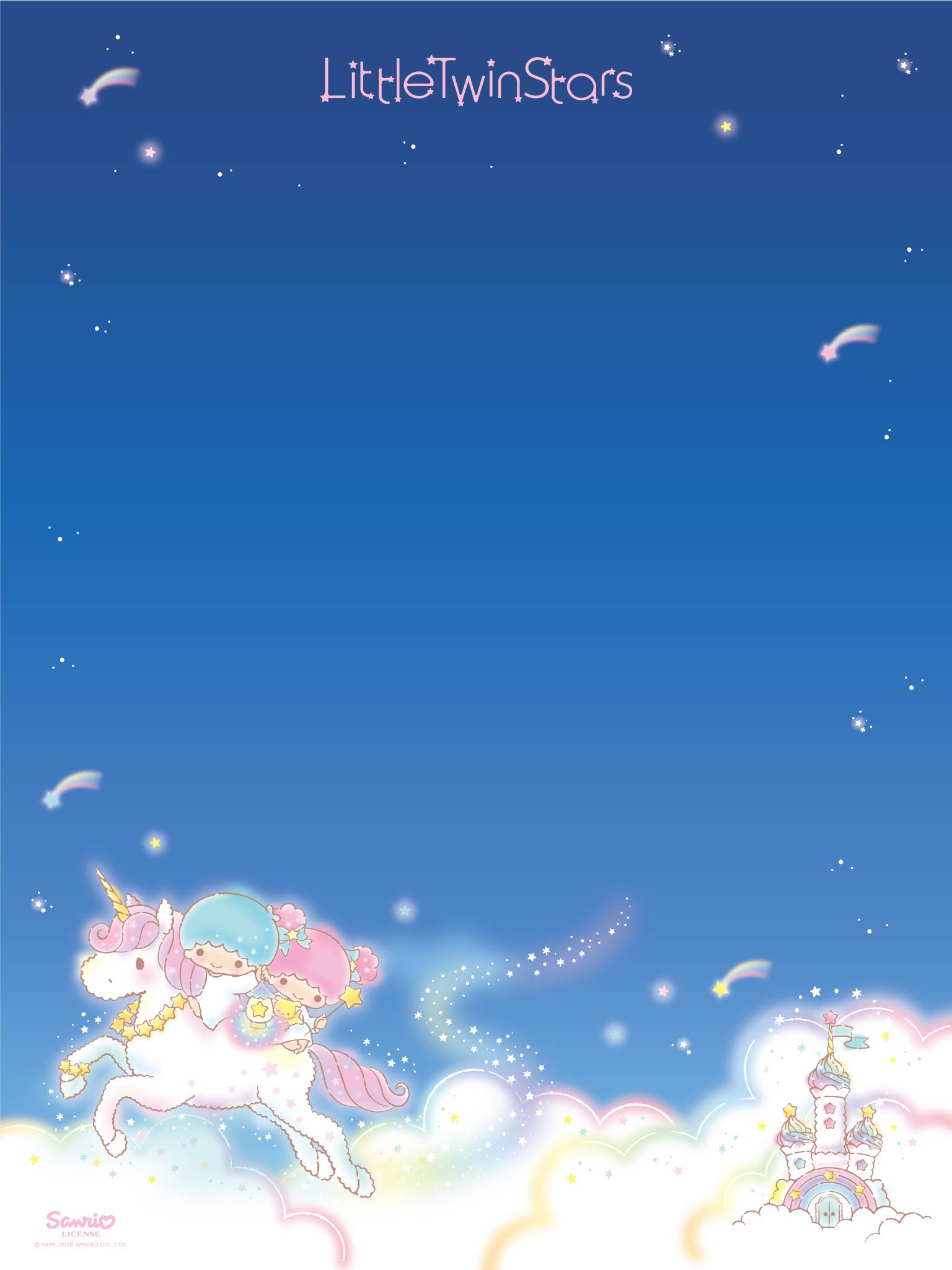 1536x48 1901 リトルツインスターズ キキララ 壁紙 壁紙